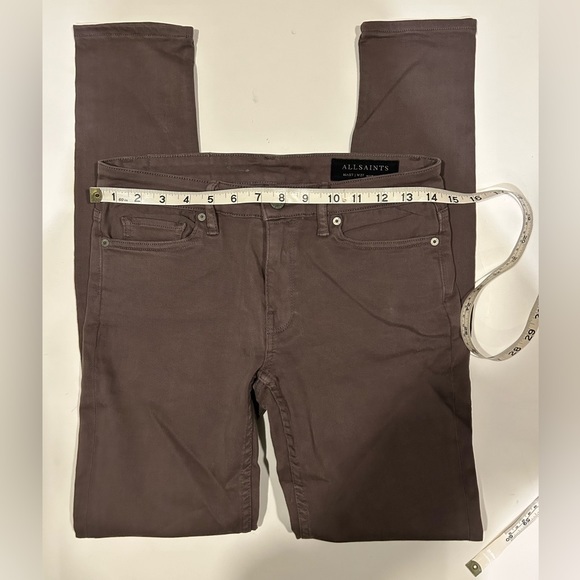 All Saints Denim - ALL SAINTS MAST GRAY JEANS SIZE 28 LIKE NEW